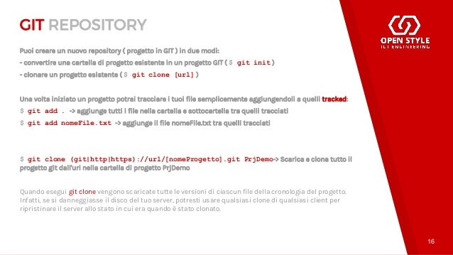 SCARICA PROGETTO DA GITHUB